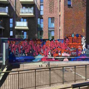 Graffiti Hoheluft in Hamburg